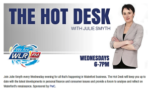 WLRFM The Hot Desk Banner
